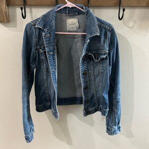 H&M Women's Blue Denim Jean Jacket